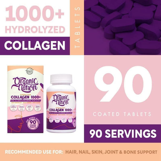 ORGANIC NATION | Hydrolyzed Collagen 1000+