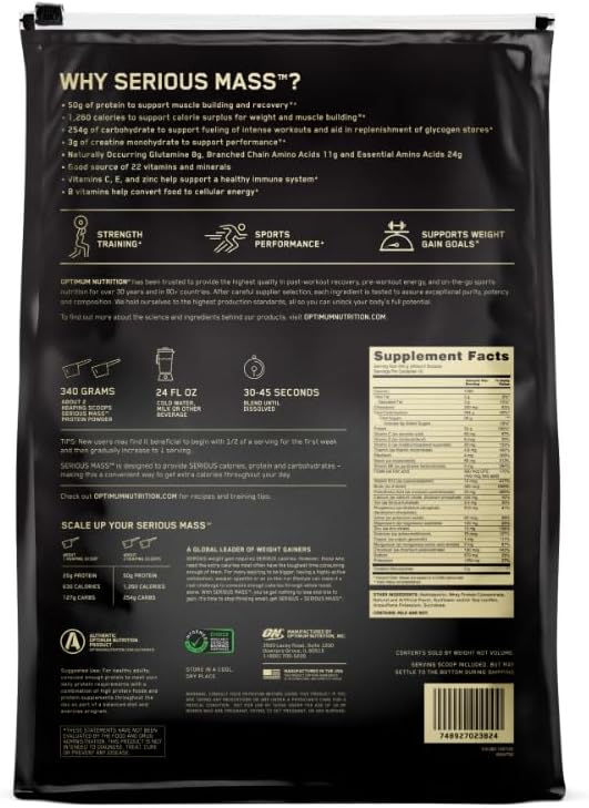 Optimum Nutrition Serious Mass