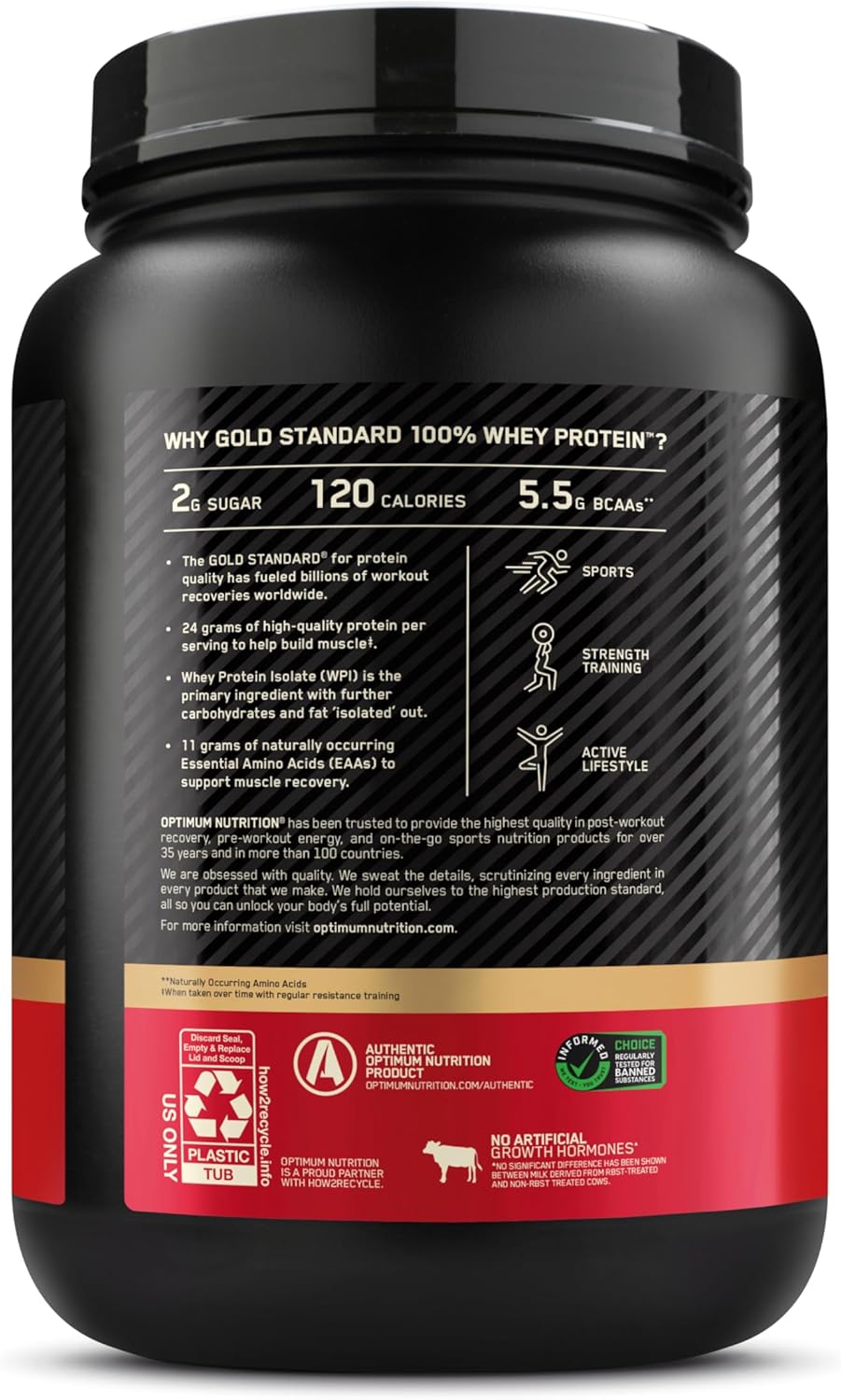 Optimum Nutrition Gold Standard 100% Whey Protein