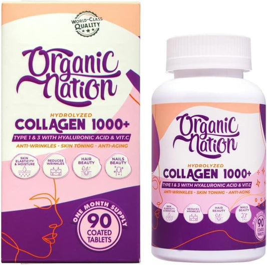 ORGANIC NATION | Hydrolyzed Collagen 1000+