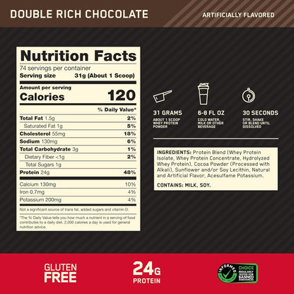 Optimum Nutrition Gold Standard 100% Whey Protein