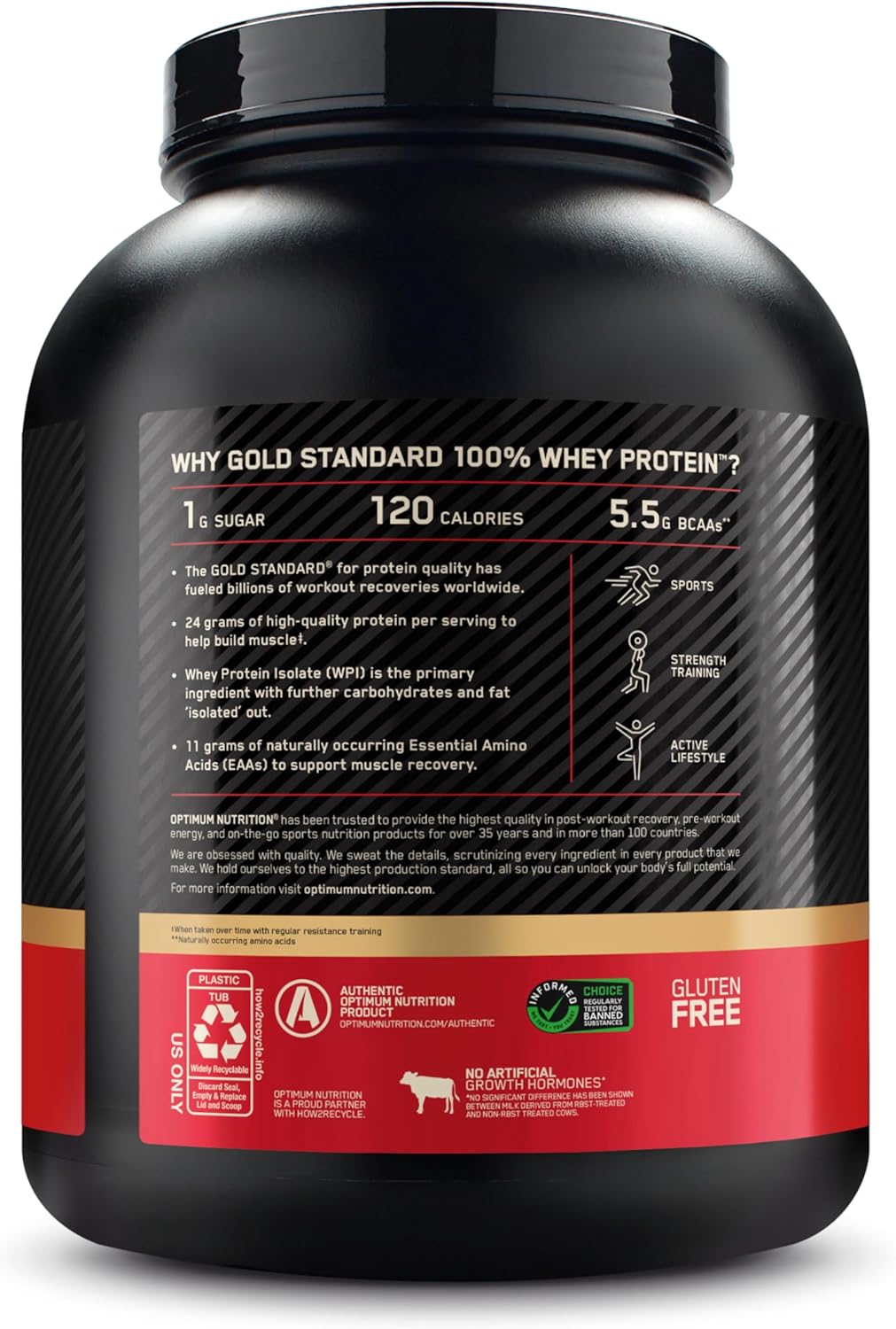 Optimum Nutrition Gold Standard 100% Whey Protein