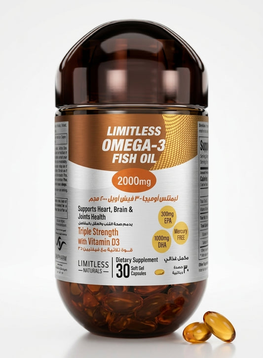 LIMITLESS OMEGA-3 FISH OIL